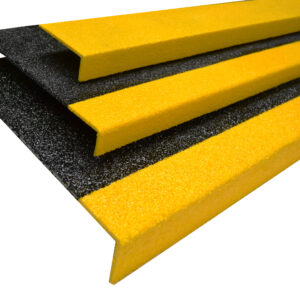 Anti-Slip Grit-Coated Step Covers